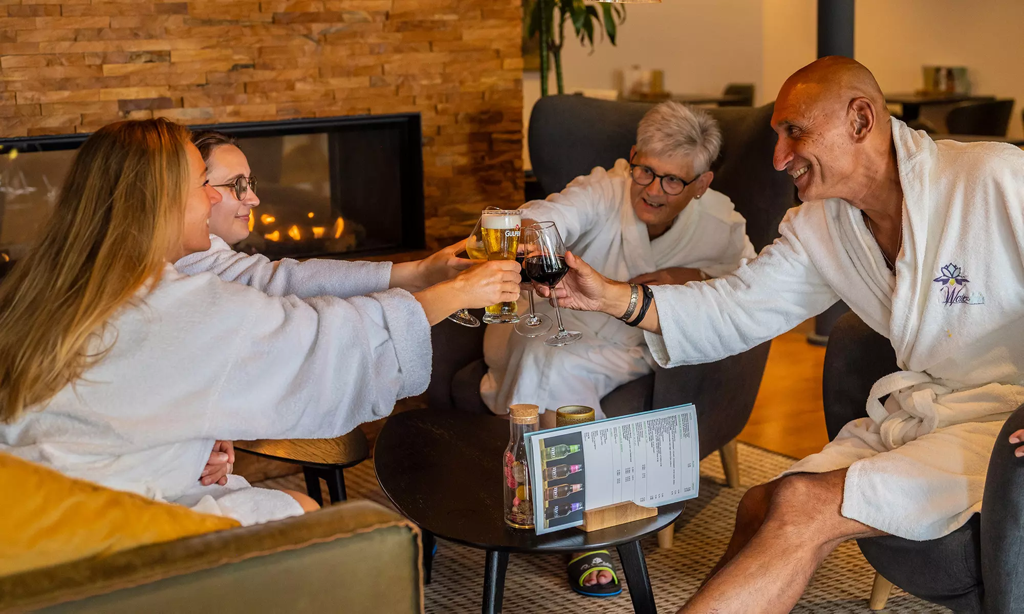 Geniet van diverse sauna's in een groene oase