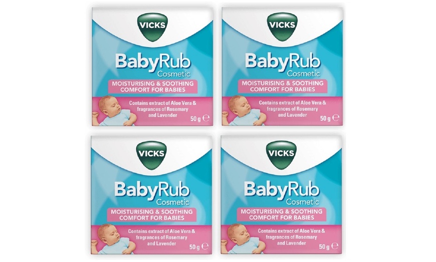 Image 3: 3, 4 or 6 Vicks Baby Rub 50g