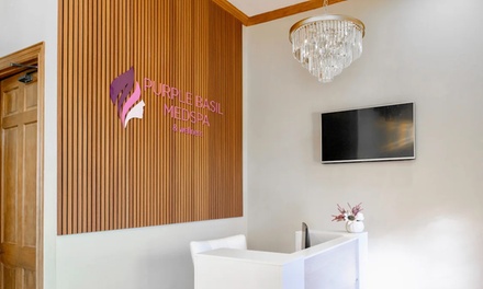 Six Laser Hair-Removal Sessions on One Medium Area - Purple Basil Medspa & Wellness