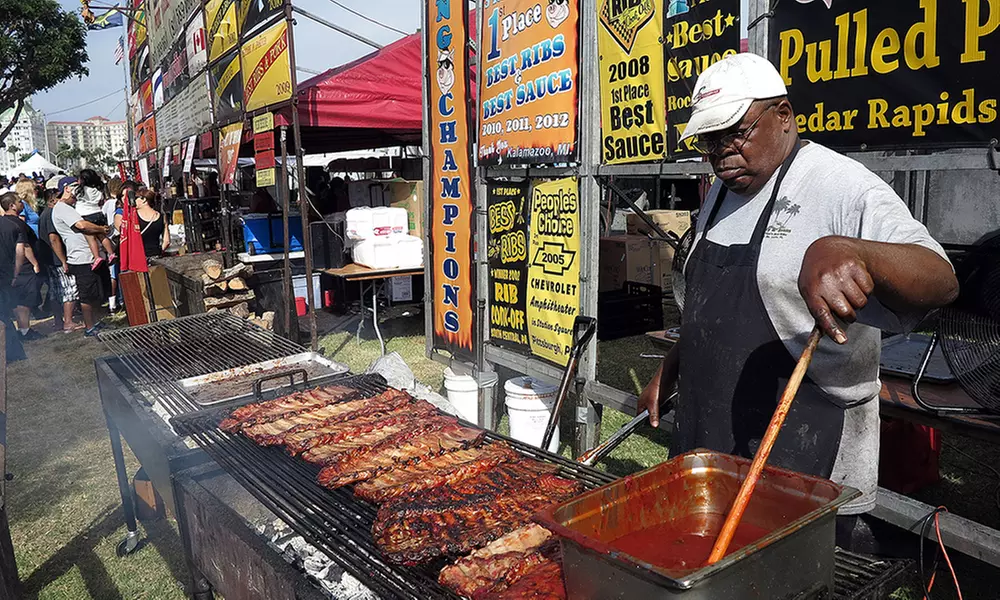 Long Beach BBQ Festival Admission at Rainbow Lagoon Park (Up to 40% Off). Two Options Available. - Primary Image