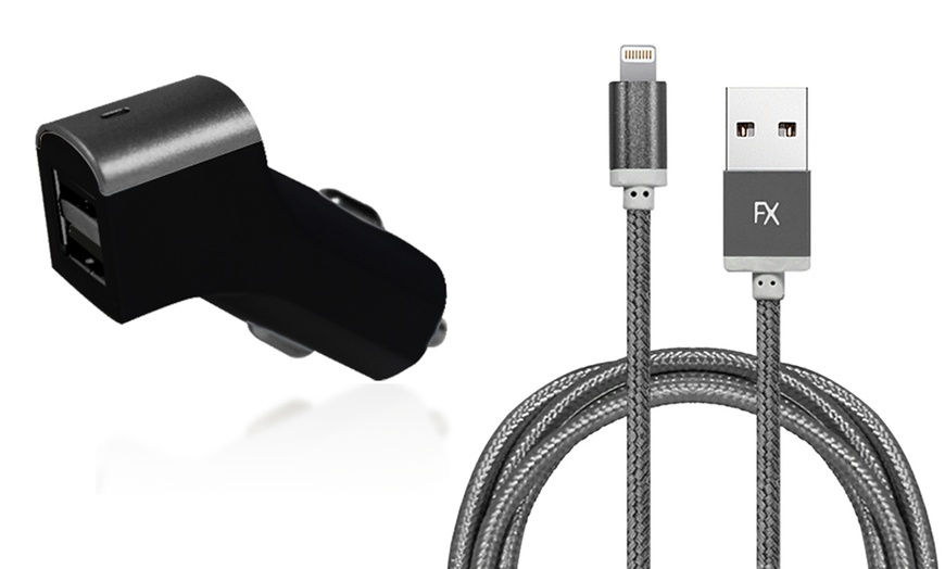 Image 5: Dubbele USB-oplader voor de auto