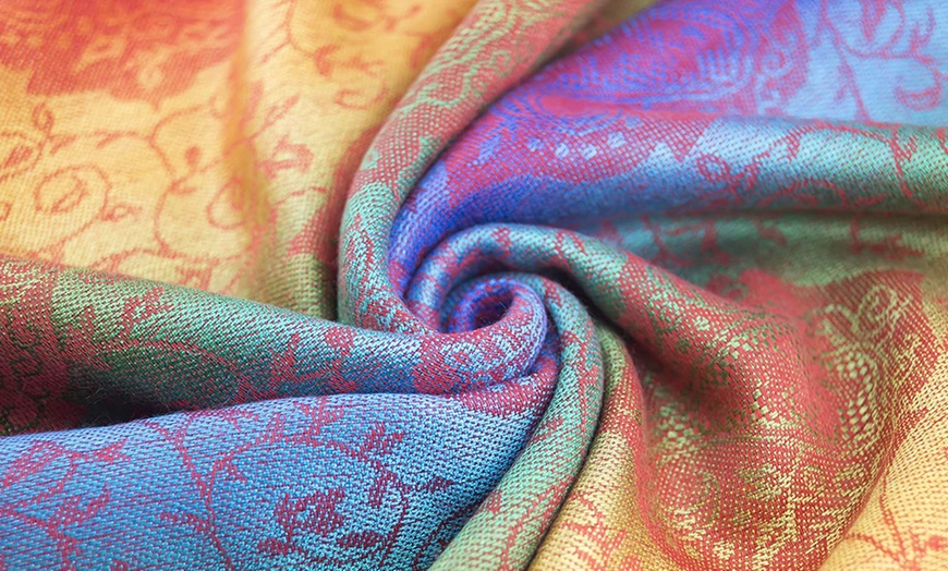 Image 4: One or Two Rainbow Scarves