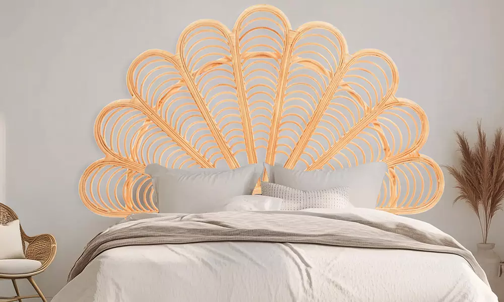 Tête de lit en rotin, modèle et dimensions au choix, livraison offerte - Primary Image