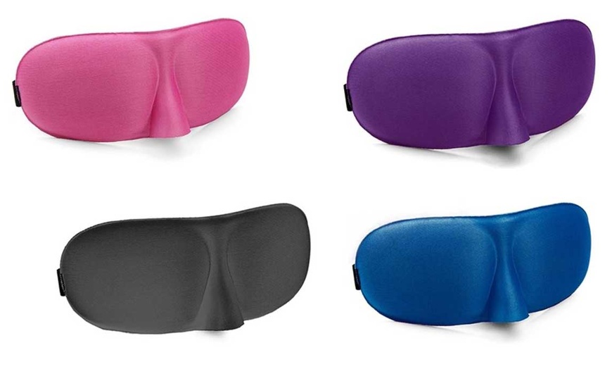 Image 1: Travel Eye Mask