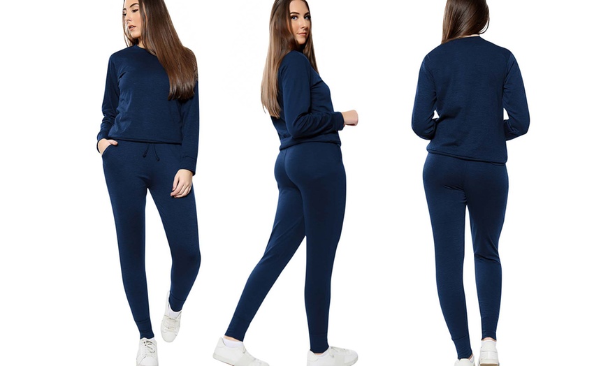 Image 9: Plain Loungwear Tracksuit