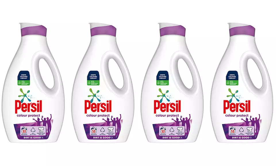 Two or Four Persil Laundry Washing Liquid Detergents