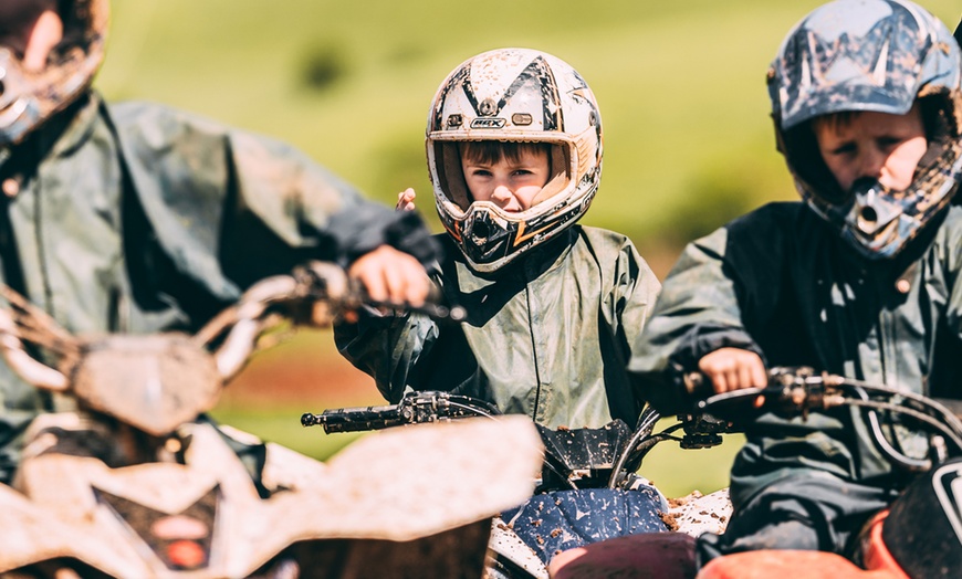 Image 1: Quad Bike Track Riding Experience