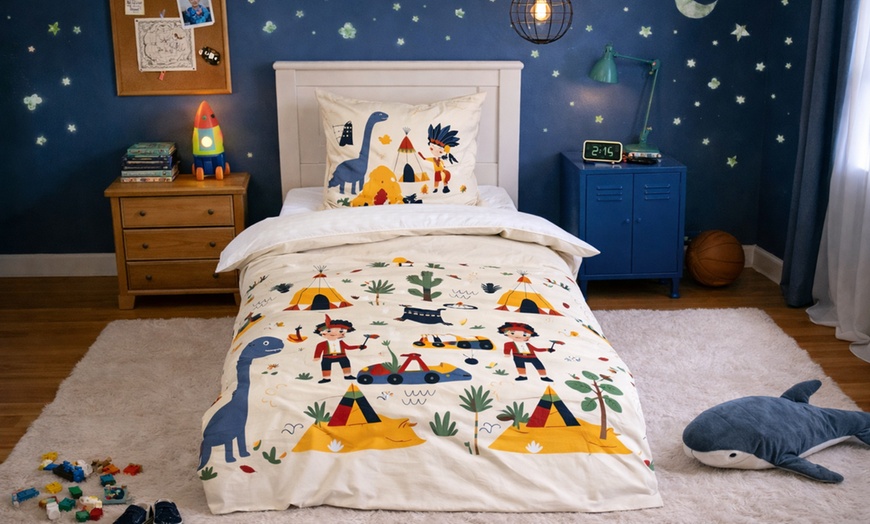 Image 8: Omkeerbaar kinderbeddengoedset
