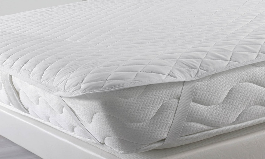 Image 1: Sur-matelas avec élastiques