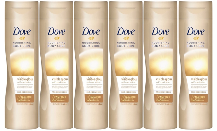 Image 2: Dove Six Self-Tan Lotions