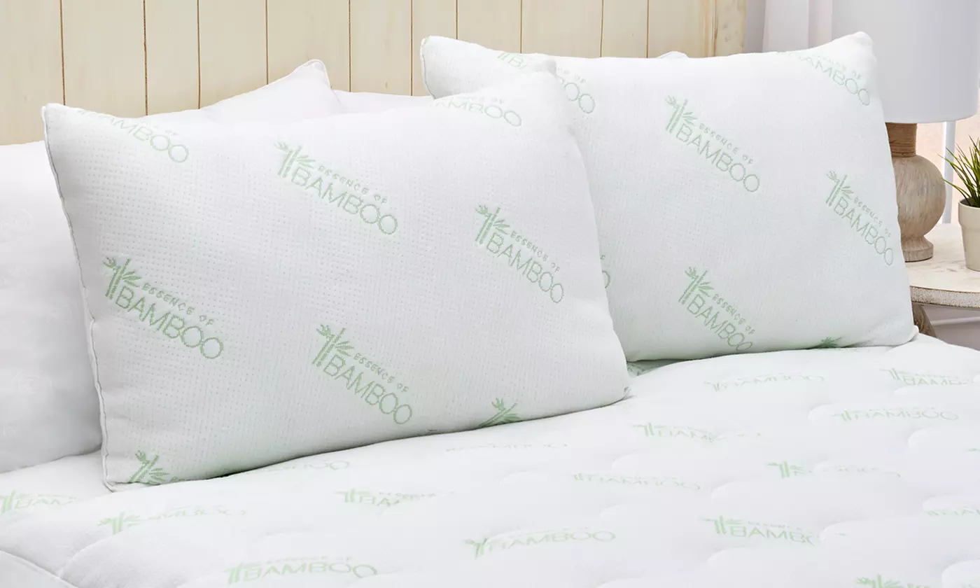 Essence of Bamboo Mattress Pad and 2 Pillows - Primary Image