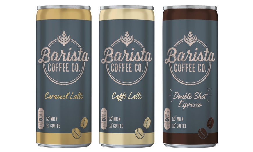 Image 1: 12 Cans Of Barista Coffee 250ML