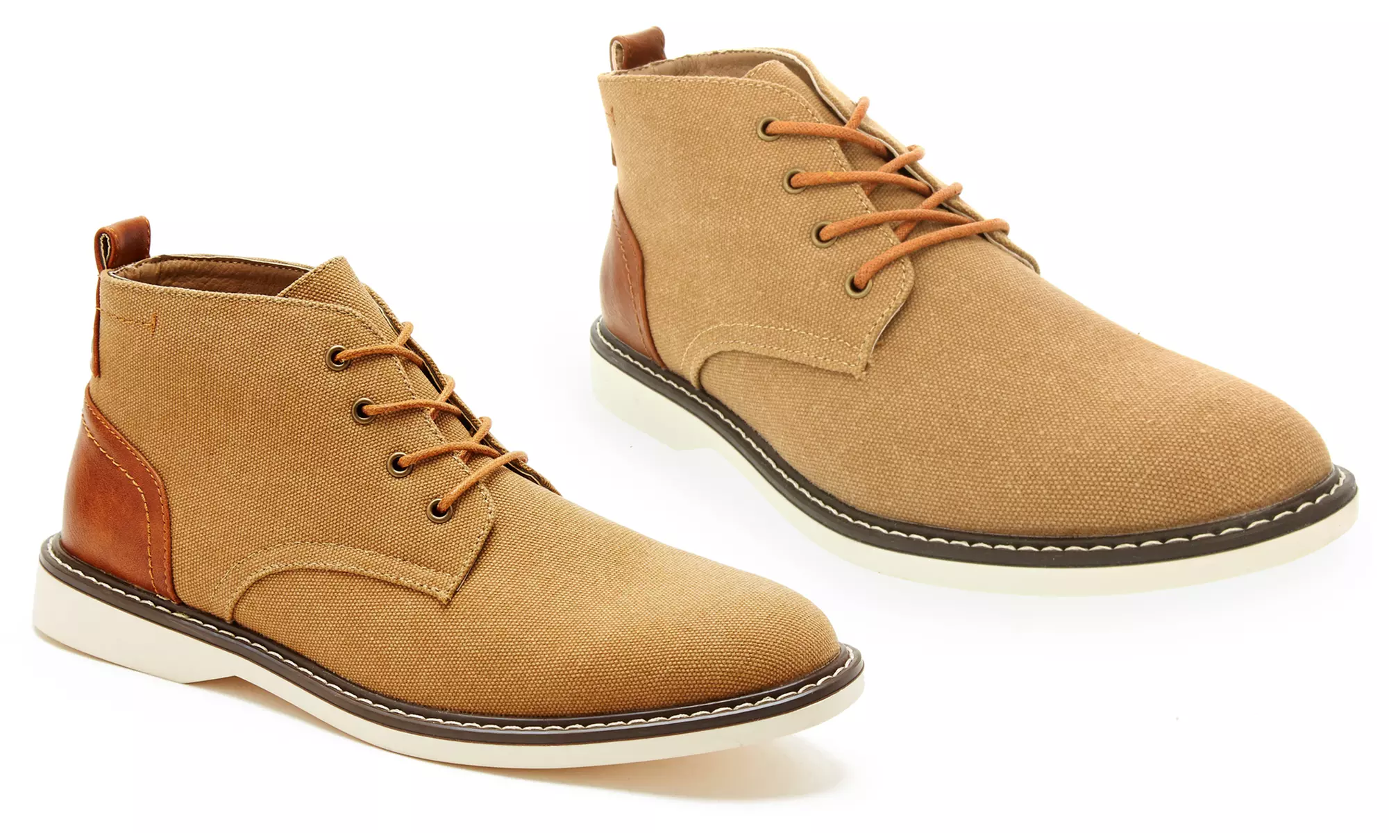 London Fog Men's Canvas Chukka Boots (Size 9) - Primary Image