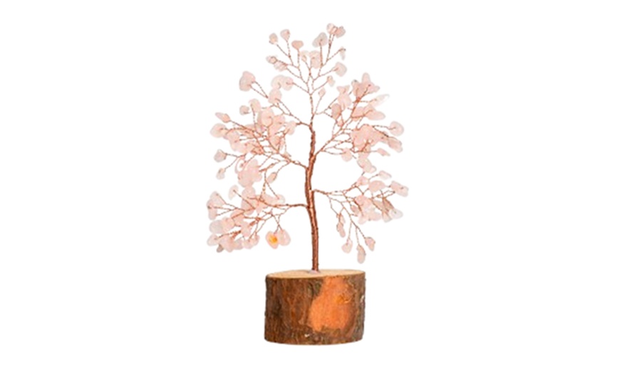 Image 6: Albero della vita con cristalli e chakra