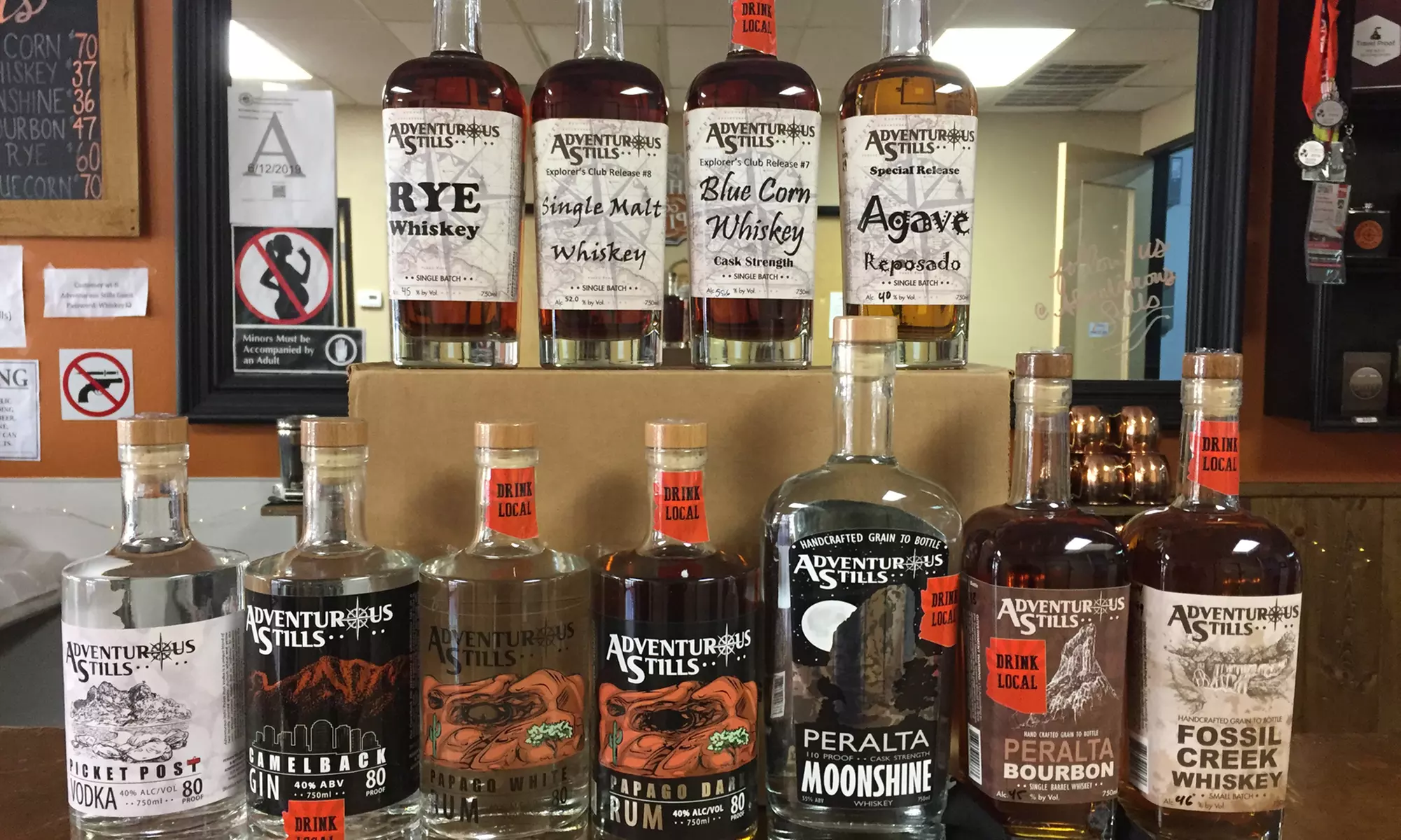 Up to 48% Off on Whiskey & Spirits Tasting / Flight at Adventurous Stills, LLC - Primary Image