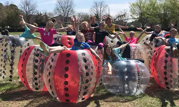 60-Minute Open Play for Six, Eight, or Ten Knockerballs from Triangle Knockerball (Up to 36% Off) - Primary Image