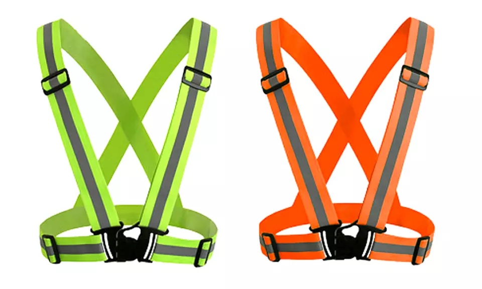 1 ou 2 ceintures réfléchissantes pour moto et/ou vélo - Primary Image