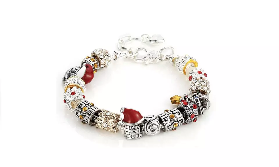 One, Two, Three, or Four Holidays Charm Bracelets from Novadab (Up to 85% Off) - Primary Image