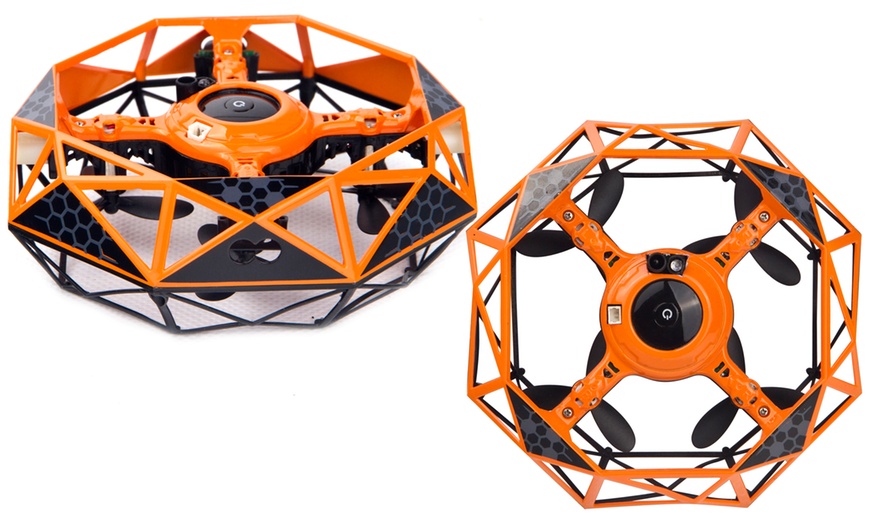 Image 2: IrDrone Self-Flying Disc Drone