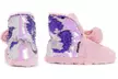 Muk Luks Girl's Sequin Bootie Slippers (Sizes 12/13 & 1/2) - Second Medium