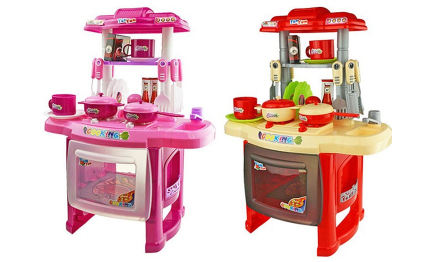 Image 1: Mini Play Kitchen