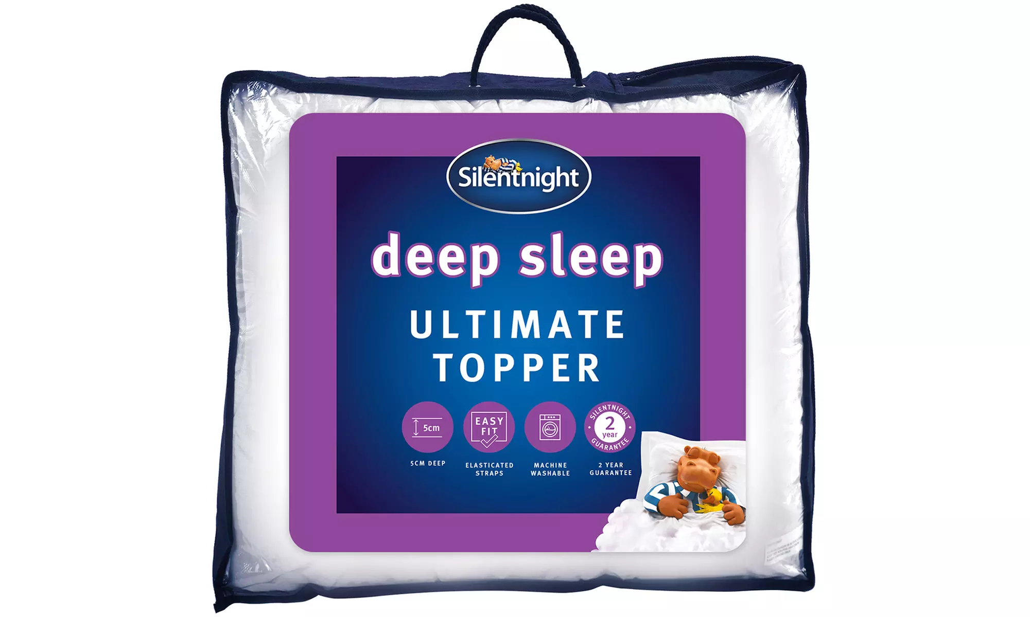 Silentnight 5cm Thick Deep Sleep Mattress Topper - Primary Image