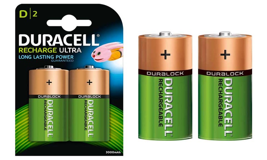 Image 8: Duracell Rechargeable Batteries