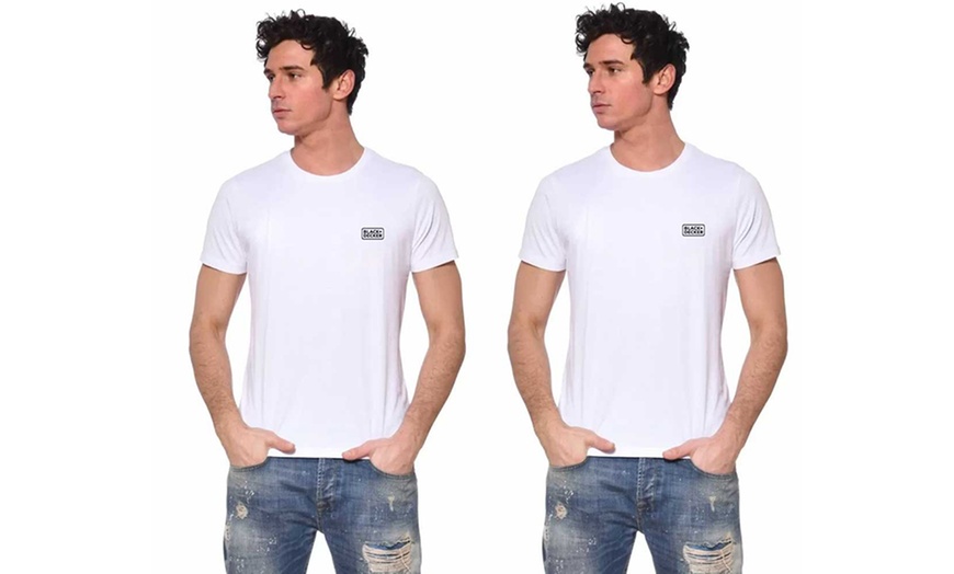 Image 3: Lot de 2 t-shirts pour homme Black+Decker en coton