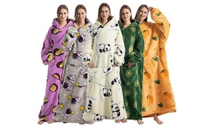 Oversized Hoodie Wearable Comfortable Blankets