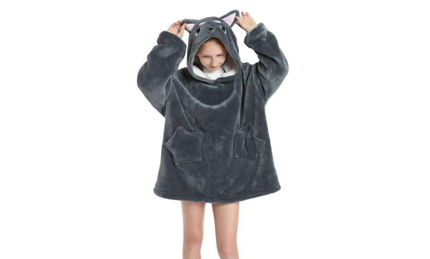 groupon oversized blanket hoodie