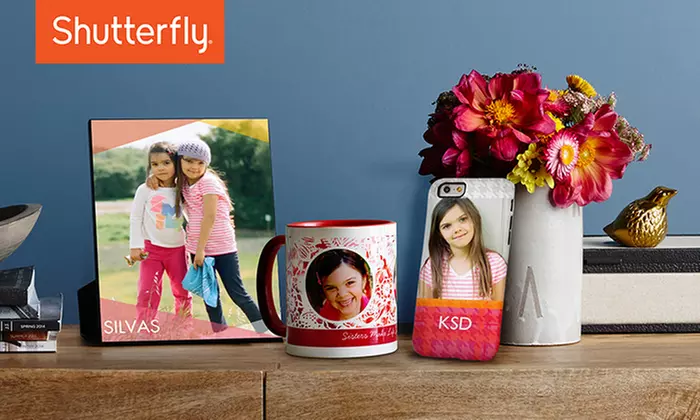 50% Off Custom Photo Products from Shutterfly. Four Options Available. - Primary Image