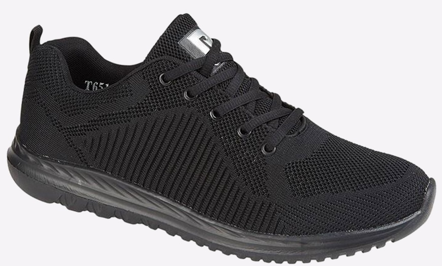 Image 1: Dek Freeways Mens Memory Foam Trainers