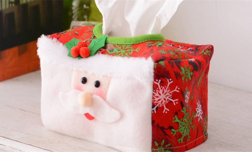 Image 3: Christmas Tissue Box 