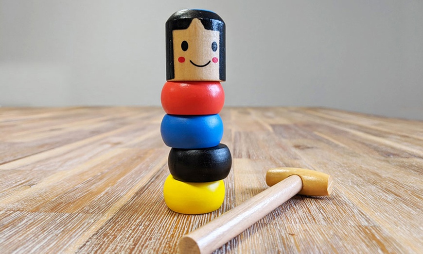 Image 1: Juego hombre de madera