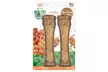 Nylabone Healthy Edibles Long-Lasting Bacon Treats - Second Medium
