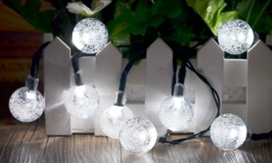 Two Packs of 20 LED Solar String Lights