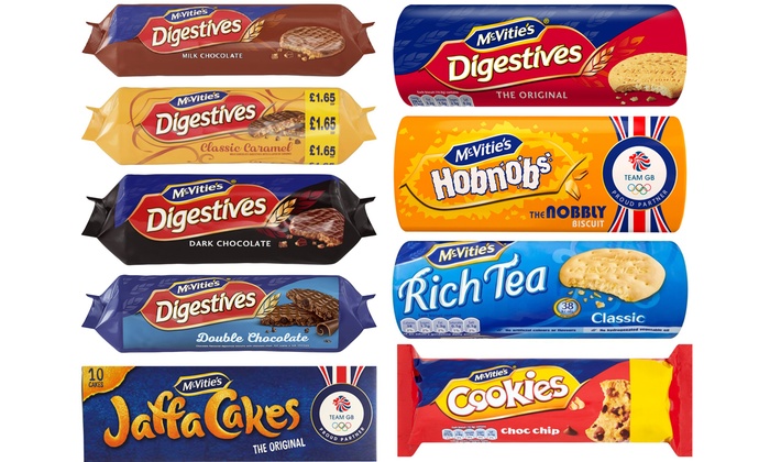 12 McVitie's Biscuits Variety Box | Groupon