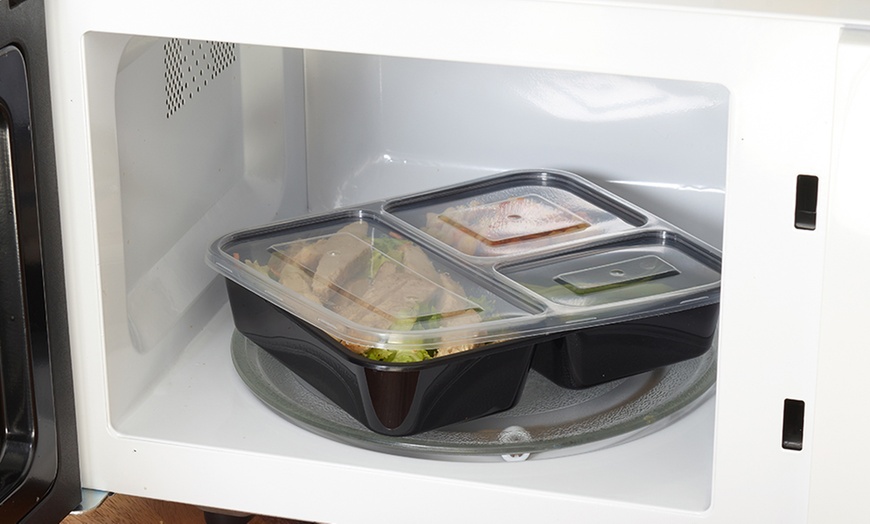 Image 2: Three-Compartment Food Containers