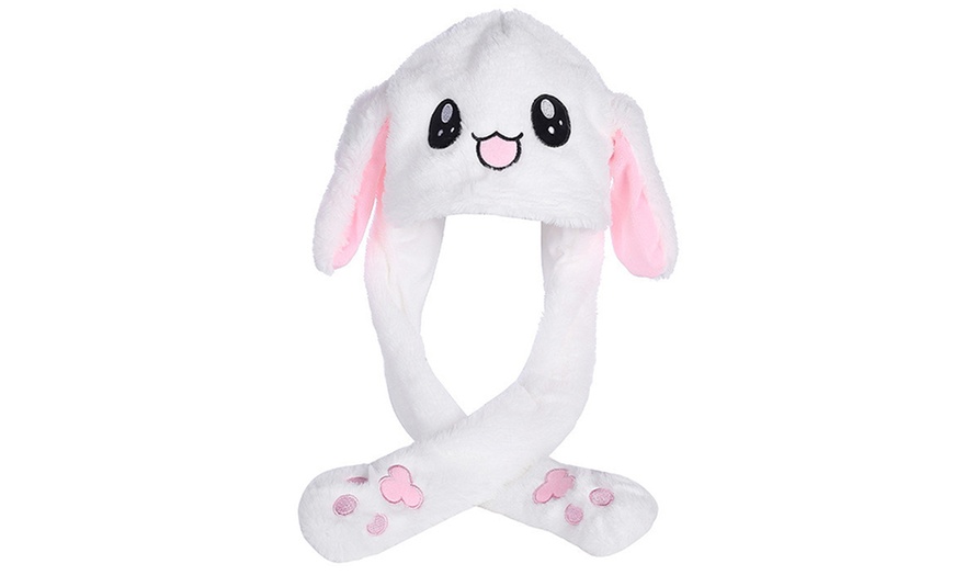 Image 5: Bunny Hat with Moving Ears