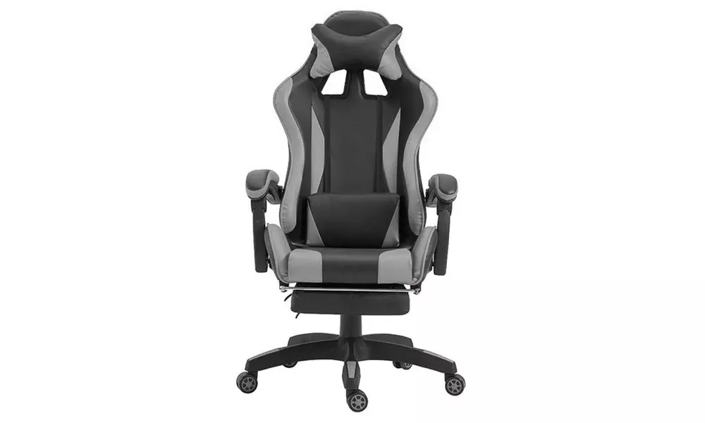 Sedia ufficio Gaming Azrace con poggiapiedi