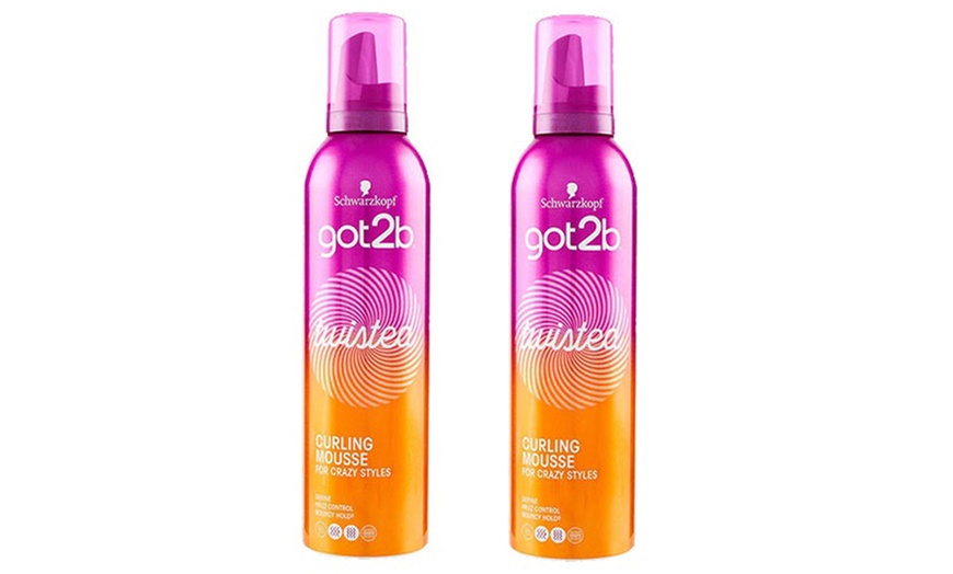 Image 2: Schwarzkopf Got2b Twisted Curling Mousse 250ml