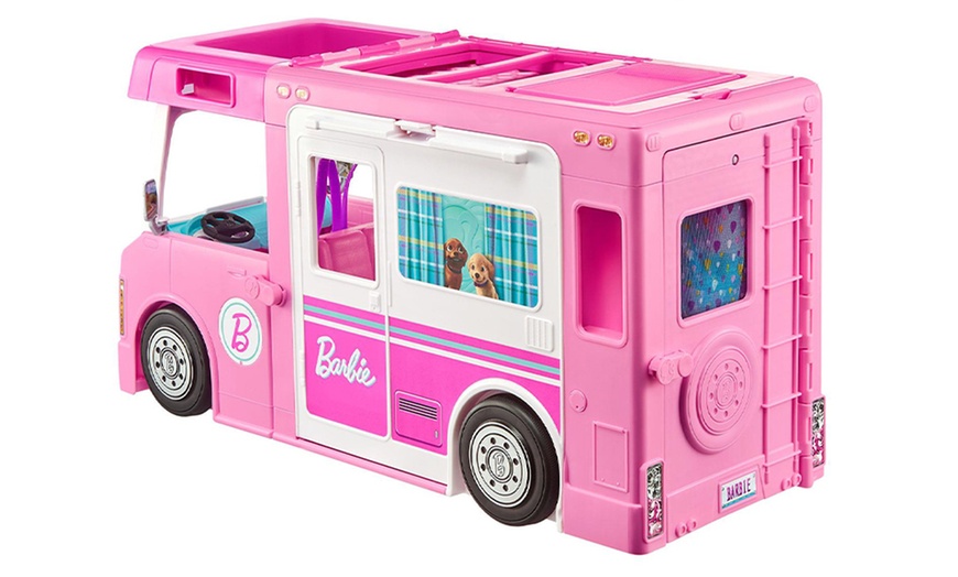 Image 4: Barbie Three-in-One DreamCamper Vehicle