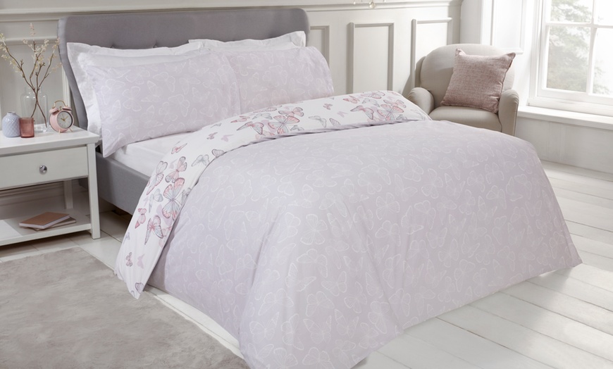 Image 5: Butterflies Multi Duvet Set