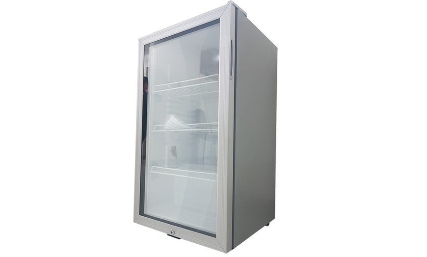 Image 1: Glass Door Refrigerator