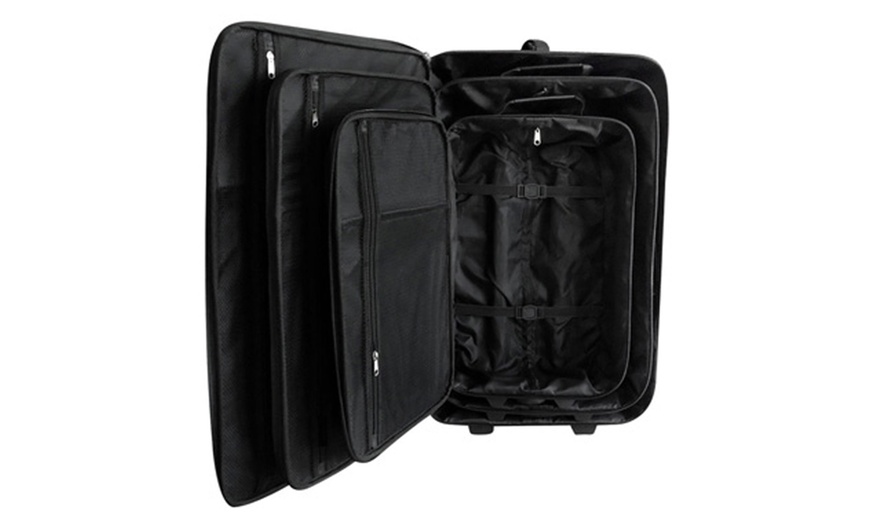 Image 8: 5-Piece Travel Luggage Set