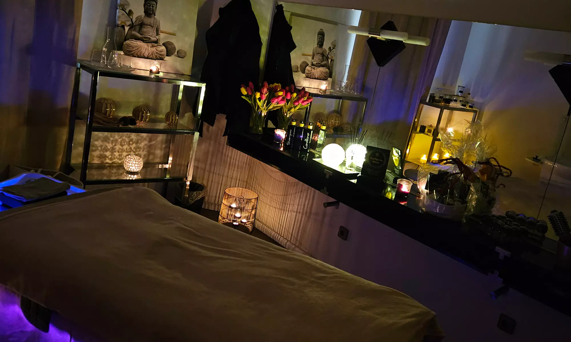 50 Min. oder 75 Min. Head-Spa