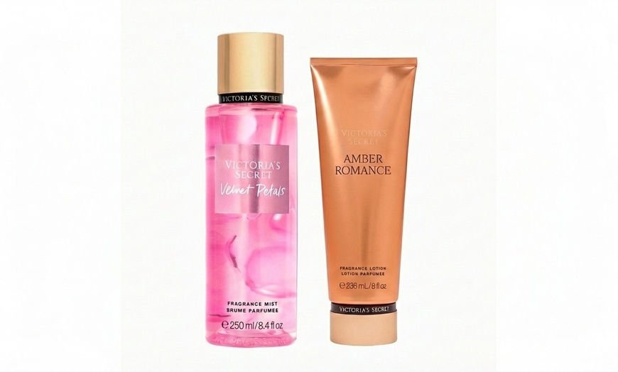 Image 6: Cadeauset: Victoria's Secret Body Mist incl. Amber Romance Body Lotion