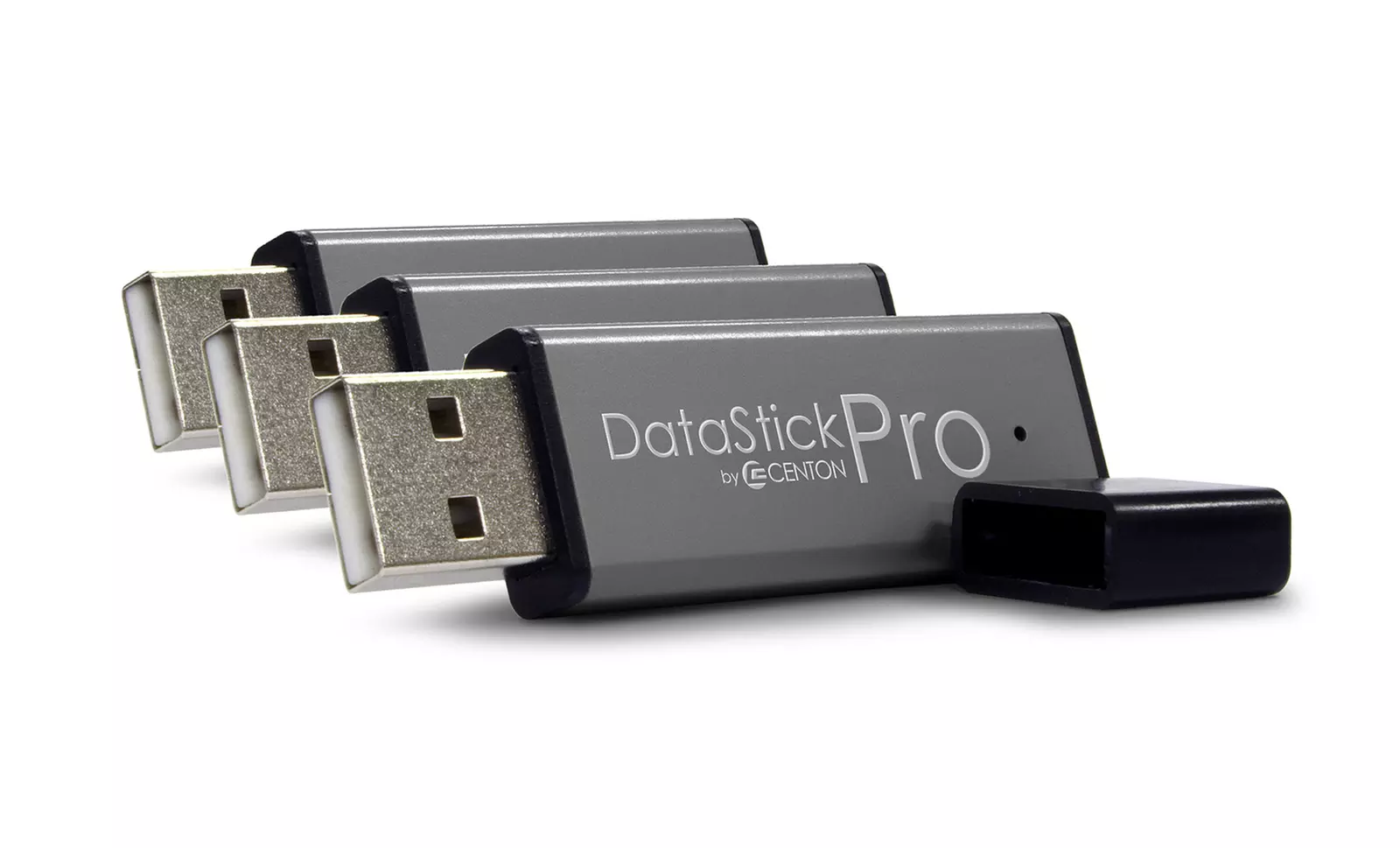 3-Pack of 8GB, 16GB, or 32GB Centon DataStick Pro USB 2.0 Flash Drives from $15.99–$46.99 - Primary Image