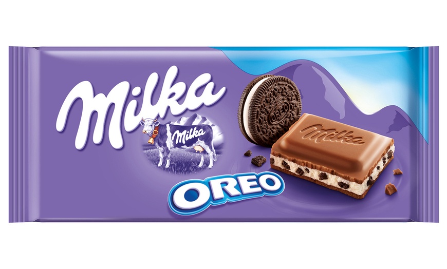 Image 6: 8 Milka Assorted Chocolates 100g