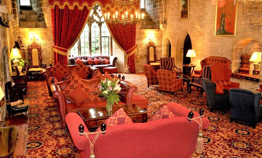 Image 2: Northumberland: 4* Castle View Room or Suite Stay with Battlement Tour